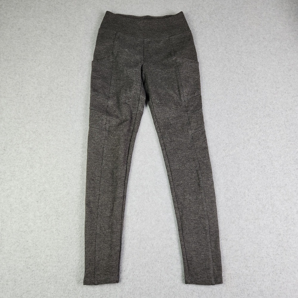 Mudd Leggings Womens XS Gray‎ FLX Ponte High Rise Slim Fit High Waisted Stretch